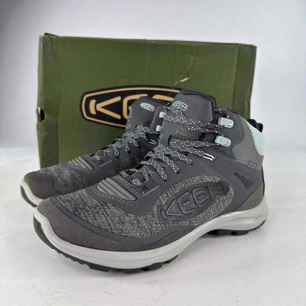 Terradora Flex Waterproof Mid Hiking Boot US 6.5 Magnet Cloud Blue Mid Shoes - Picture 4 of 13